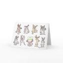 It's Spring Cartoon Rabbits Easter - Customized cards
