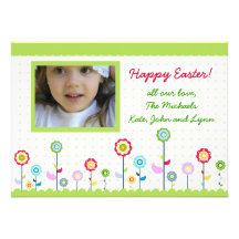 It's Spring Easter Photo Card Invites