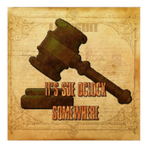 It's Sue O'clock Poster
