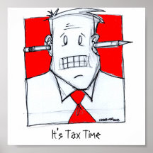 It's Tax Time Poster