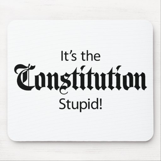 It's the Constitution, Stupid! Mousepads