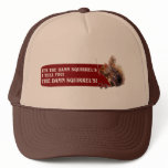 Its the damn squirrels hats