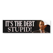 It's the Debt Stupid! Bumper Stickers