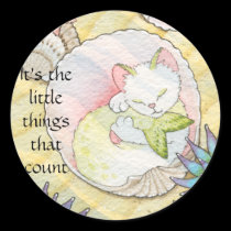 It's the little things that count stickers