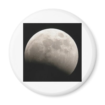It's the Moon! Refrigerator Magnets by Caiwilsh