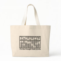 It's the thought that counts tote bag