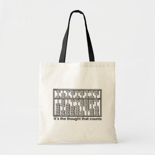 It's the Thought That Counts Tote Bags