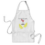 It's Time for Party Shoes Celebration aprons