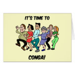 its time to to conga cards