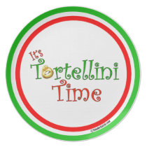 It's Tortellini Time Party Plate