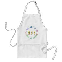 It's triplets! apron