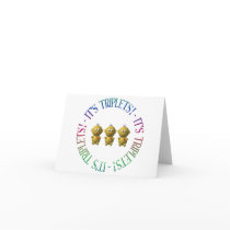 It's triplets! card