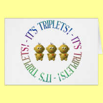 It's triplets! cards