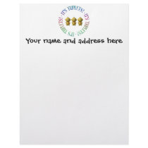 It's triplets! letterhead