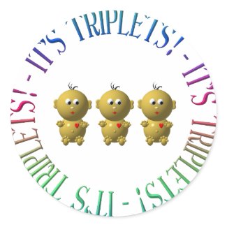It's triplets!