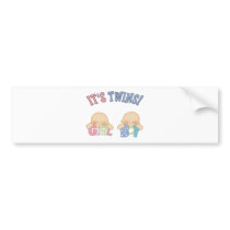 ITS TWINS (Boy Girl) bumper stickers