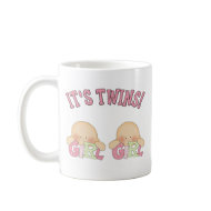 It's Twins! (GIRL GIRL) mug