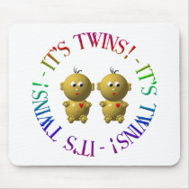 It's twins! mousepads