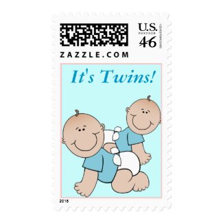 Its Twins postage stamp stamp