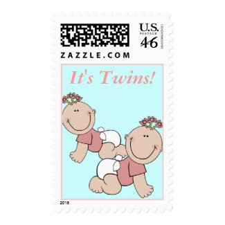 It's Twins postage stamp stamp