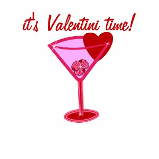 it's Valentini time! Valentine's Day Martini Shirt shirt