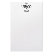 It's Virgo Thing! Stationery Paper