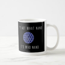 It's Who Nano (2) Coffee Mugs