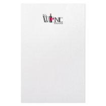It's Wine O'clock Stationery Design