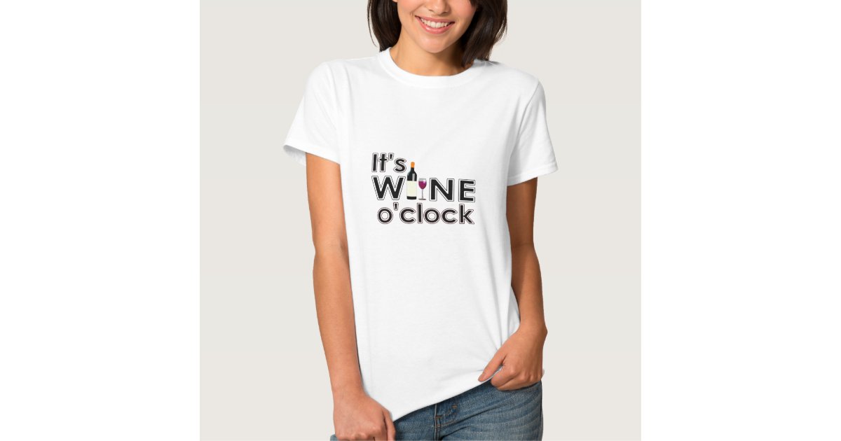 wine oclock shirt