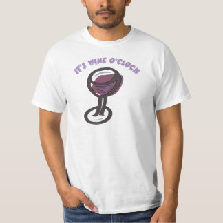 wine oclock shirt