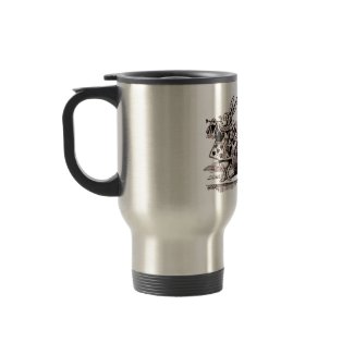 It's Wonderland Time White Rabbit With Trumpet mug