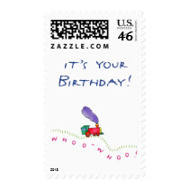 It's Your Birthday Train Postage postage