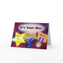 "It's your day!" birthday card (from all)
