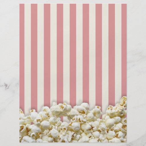 It's Your Party Stationary Popcorn Style Flyer | Zazzle
