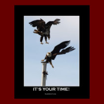 ITS YOUR TIME Motivational Photo Poster posters