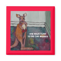 IT'S YOUR TURN TO DO THE DISHES - Magnet by seapearls IT'S YOUR TURN TO DO THE DISHES - Magnet