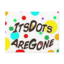 ItsDotsAreGone Official Postcard by ItsDotsAreGone ItsDotsAreGone Official Postcard