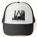 it'ss a detroit thing Trucker cap hats by Lafleur it'ss a detroit thing Trucker cap hats