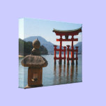 itsukushima torii canvas canvas prints