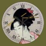 Itsutomi (1793) by Eishi Hosoda 1756-1829 wall clocks