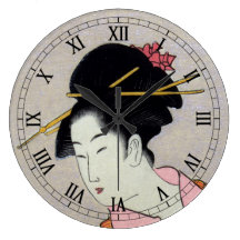 Itsutomi (1793) by Eishi Hosoda 1756-1829 Wallclocks