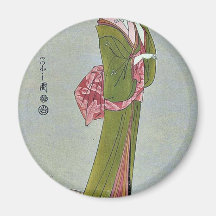 Itsutomi by Hosoda, Eishi Ukiyoe Fridge Magnets