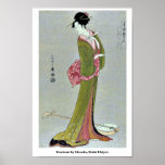 Itsutomi by Hosoda, Eishi Ukiyoe posters