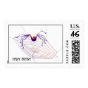 ITSY BITSY SPIDER Halloween STAMP by Paintedlynx ITSY BITSY SPIDER Halloween STAMP
