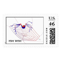 ITSY BITSY SPIDER Halloween STAMP