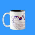 Itsy Bitsy Spider Mug by Paintedlynx Itsy Bitsy Spider Mug