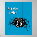 Itsy Bitsy Spider - Poster posters