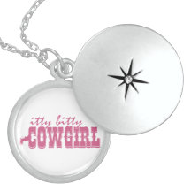 Itty Bitty Cowgirl Necklace.