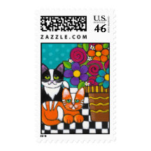Itty Bitty Kitties Postage