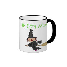 Itty Bitty Witch Tshirts and Gifts Coffee Mugs